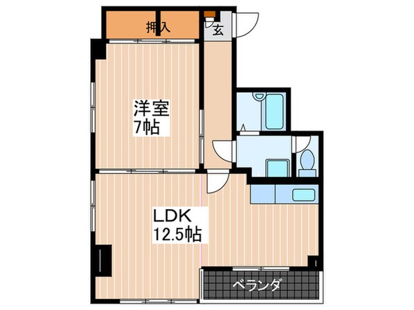 スカール平田の物件間取画像